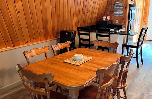 Champlain Cabin | Secluded Lakefront Cabin on 1 acre lot with 200' of private shoreline with dock