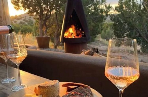 Ojo Caliente House | Serene Ojo Casita/mtn. views