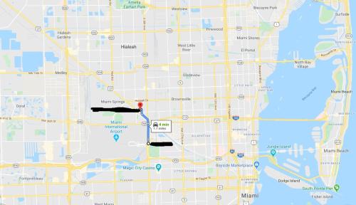 Hialeah Hostel | Single Size BOTTOM Bunk Bed - Mixed Shared ROOM