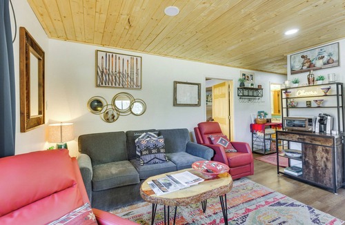 Taos Ski Valley Apartment | Ski-in Red River Retreat: Balcony, Mountain Views!