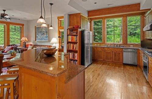 Spruce Peak Cabin | Ski in Ski out 5 bedrooms Bedroom Spruce Peak Lodge Luxury Mountain Cabin with slope-side views.