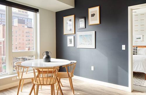 Mill District Apartment | Sonder at Vicinity | Extended Stay 2BR Apartment w/ Balcony & Parking