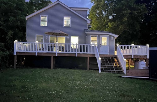 Port Henry House | Spacious 4-bedroom, 3.5-bath lakeview house with AC, WiFi in charming Port Henry