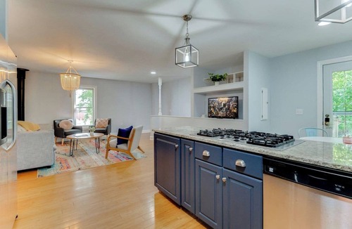 Excelsior House | Spacious Retreat: 3BR, Smart TVs, Deck w/Fire Pit & Grill, Near Attractions!