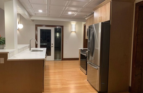 Hamburg House | Stay in a remodeled church near ski hill, snowmobile trails and river to kayak!