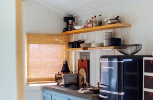Bath House | Stay Together, Sleep Separate-Tiny Casita+Airstream