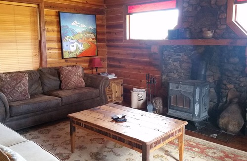 Angel Fire House | Stunning Ranch Headquarters Log Home