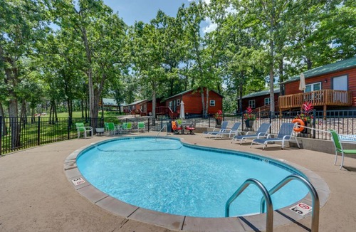 Shell Knob House | Stunning Views! Table Rock Lake Cabin Near Marina