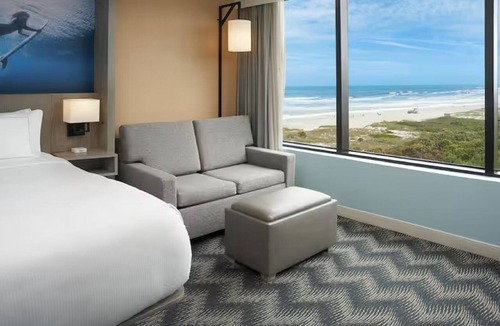 Cocoa Beach Hotel | Surfside Splendor | Onsite Pool + Beach Access | Close to Cocoa Beach