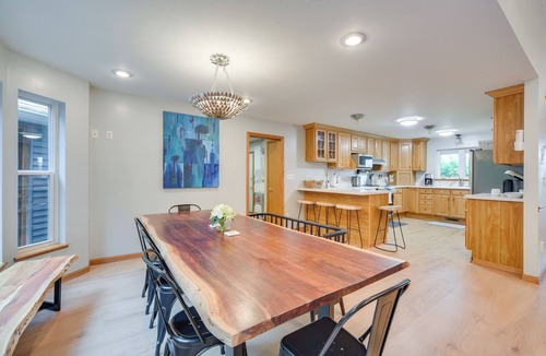 Siren House | Swim Dock & Game Room: Lakefront Home in Siren!
