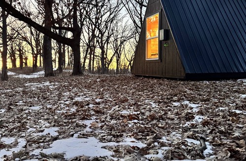 St Croix Falls House | The A-Frame at Big Rock Creek – A Scenic Retreat on White Oak Ridge