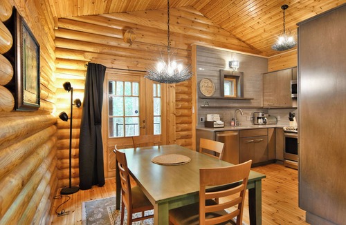 Drummond Cabin | The Bike House, an Euro Log Home near Cable and Drummond, WI