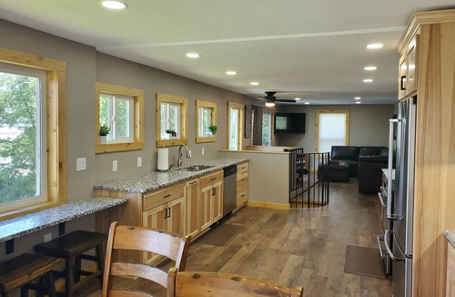 Marine on St. Croix House | The Blue Lagoon on Big Marine Lake - Pontoon Rental Available