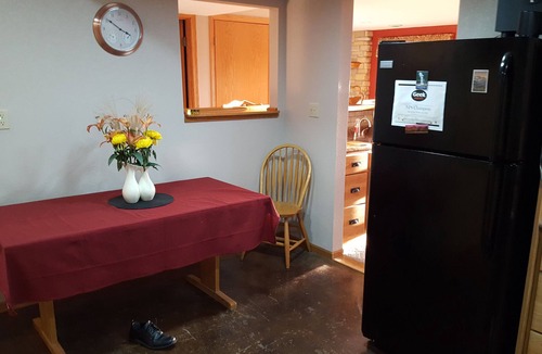 Hager City Apartment | The Hager House - River View - Pet Friendly - Walk-out Basement Apartment