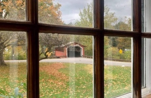 North Bennington House | The Henry House & Authentic Red Covered Bridge!