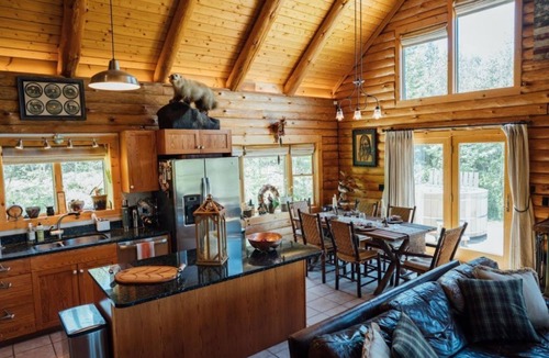 Peru Cabin | The Perfect Escape; Log Cabin situated on 40 Secluded Acres of Wilderness