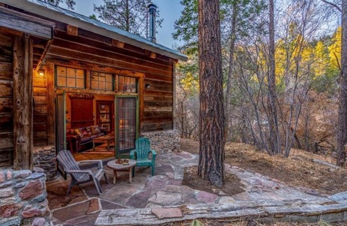 Santa Fe Cabin | The Storybook Cabin in the Santa Fe Forest