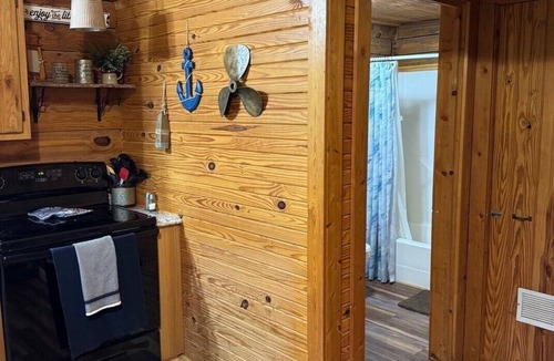 Shell Knob Cabin | The Willows on Table Rock Lake, 1 Bed/1 Bath Log Cabin, Pool, Hot Tub & Dock