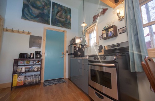 Centennial House | Tiny House by the Winooski Falls , Vermont River House