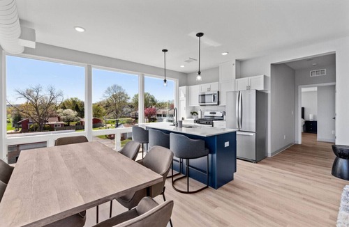 Lake City Condo | Top floor end unit with covered porch overlooking Lake Pepin - Assigned Garage - Unit 305