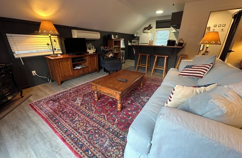 Montgomery Center Bed & Breakfast | Trout River Suite - Amazing 1BR suite with deck overlooking the Trout River & only 7 minutes to Jay Peak Resort. With Breakfast Included!