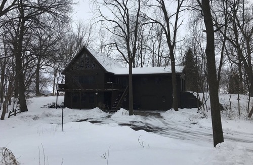 Pepin House | Unique in the Woods Cabin - at the edge of the beautiful village of Pepin, WI.