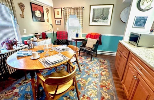 Bernardston Apartment | Unique second floor Private Studio with Coded Locks