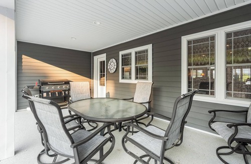 La Farge House | V's Rockton Top Getaway, a stunning rental property with a scenic view.