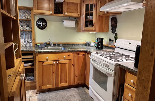 Saranac Lake Apartment | Village Nook,1 BR Apt.-on the Rail Trail, easy walk downtown.