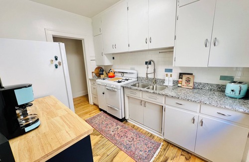 Hiawatha Apartment | Waterfalls and Walkability - Modern Amenities with Vintage Charm