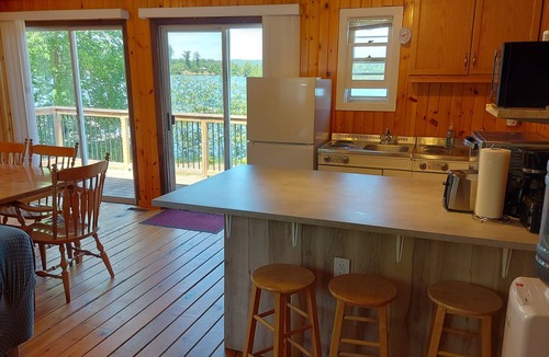 Combermere Cottage | Waterfront Cottage 3bdrm/4bath - Private Beach, Dock, Large Deck Fire pit, BBQs