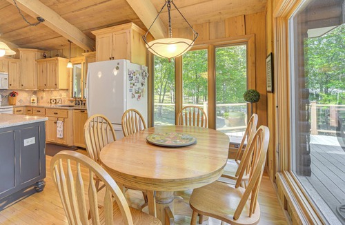 Minong House | Waterfront Escape on Big Sand Lake w/Private Dock