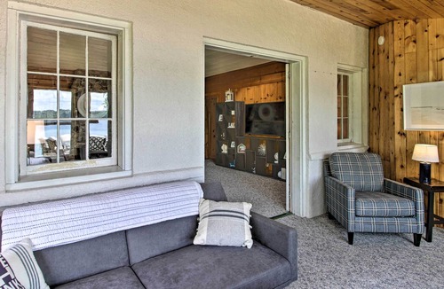 East Gull Lake House | Waterfront Gull Lake Getaway w/ Dock & Yard!