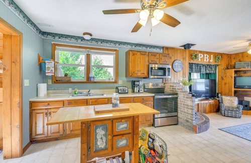 Town of Diana House | Waterfront Harrisville Home w/Outdoor Fireplace!