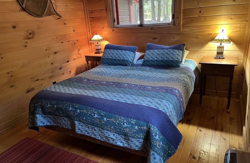 Town of Hermon Cabin | Waterfront In Adirondacks Region, Hot Tub, Pontoon Boat, Kayaks, Paddle Board