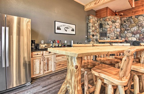 Isle Cabin | Waterfront Lake Mille Lacs Lodge w/Deck + Grill!