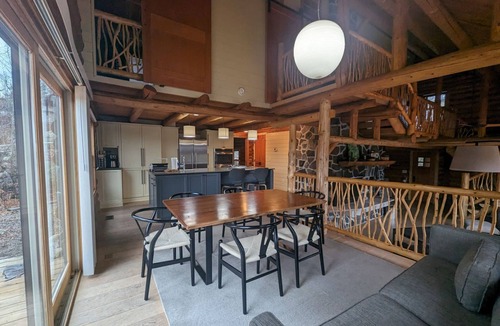 Grand Marais Cabin | Waterfront Log Cabin on Lake Saganaga with Motor Exempt Permit Available.