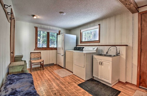 Pine River Cabin | Waterfront Whitefish Lake Home w/Dock!