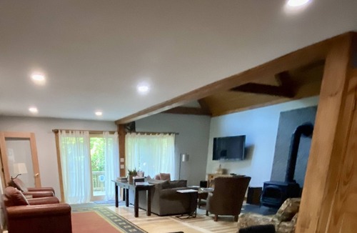 Saranac Lake House | Welcome to our recently expanded and renovated year round Adirondack Chalet.