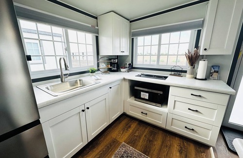 Pecos Apartment | Welcoming, Friendly Studio BoxHouse in Pecos: Queen bed with Full bed