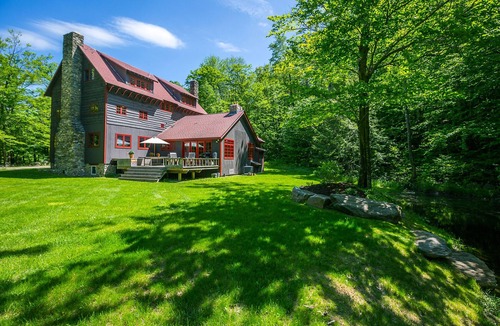 Stratton and Bromley Ski Areas Ski Chalet | Where crisp air meets cozy nights—your Vermont fall escape awaits.