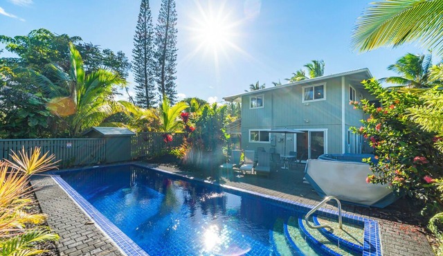 Big Island Retreat | Pool, Hot Tub & Lanai