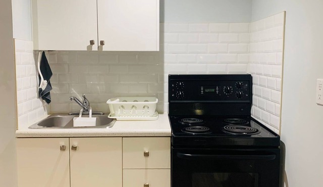 Chic Studio Steps from Subway and Main St Shops