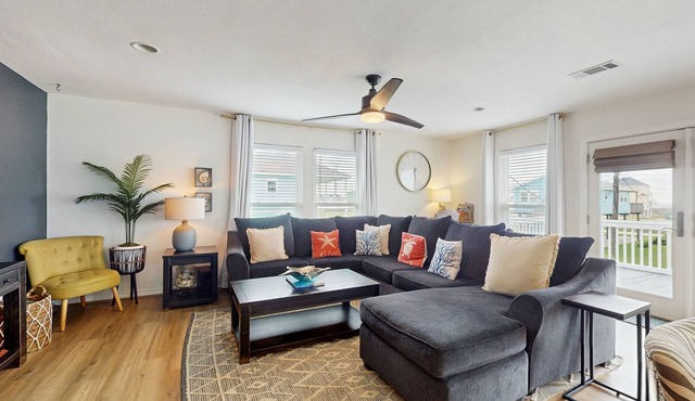 Classic beach home with ocean view, pool, high-speed WiFi, central AC, & W/D