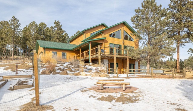 Custer Cabin in the Hills