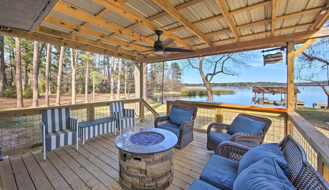Dock & Lake Access! Daingerfield Gem w/Tiny Home