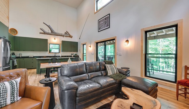 Lake & Boat Launch Access: Modern Monticello Home