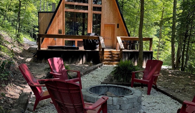 Modern A-Frame-Hot Tub-Gaming Area-EV Charger-10 Minutes to Slade