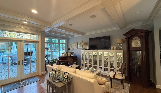 Perfect location - renovated home w/2 master suites & exceptional outdoor space.