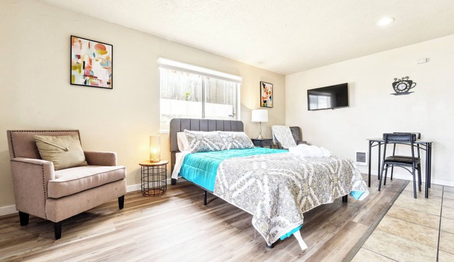 Private Studio Retreat Near Beach & Monterey Bay!